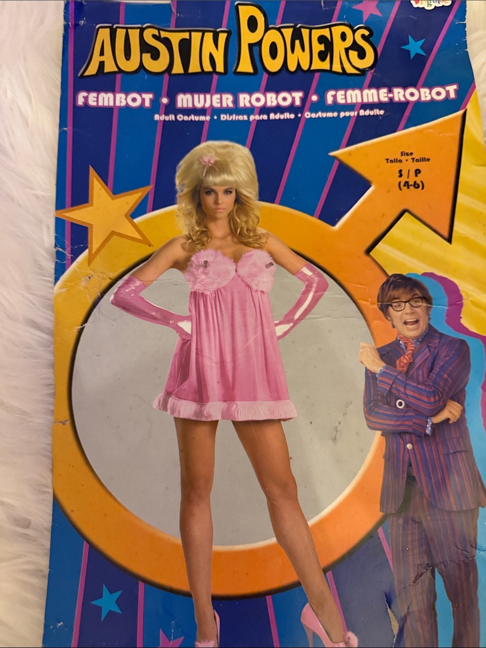 Disguise Austin Powers Pink Fembot Costume